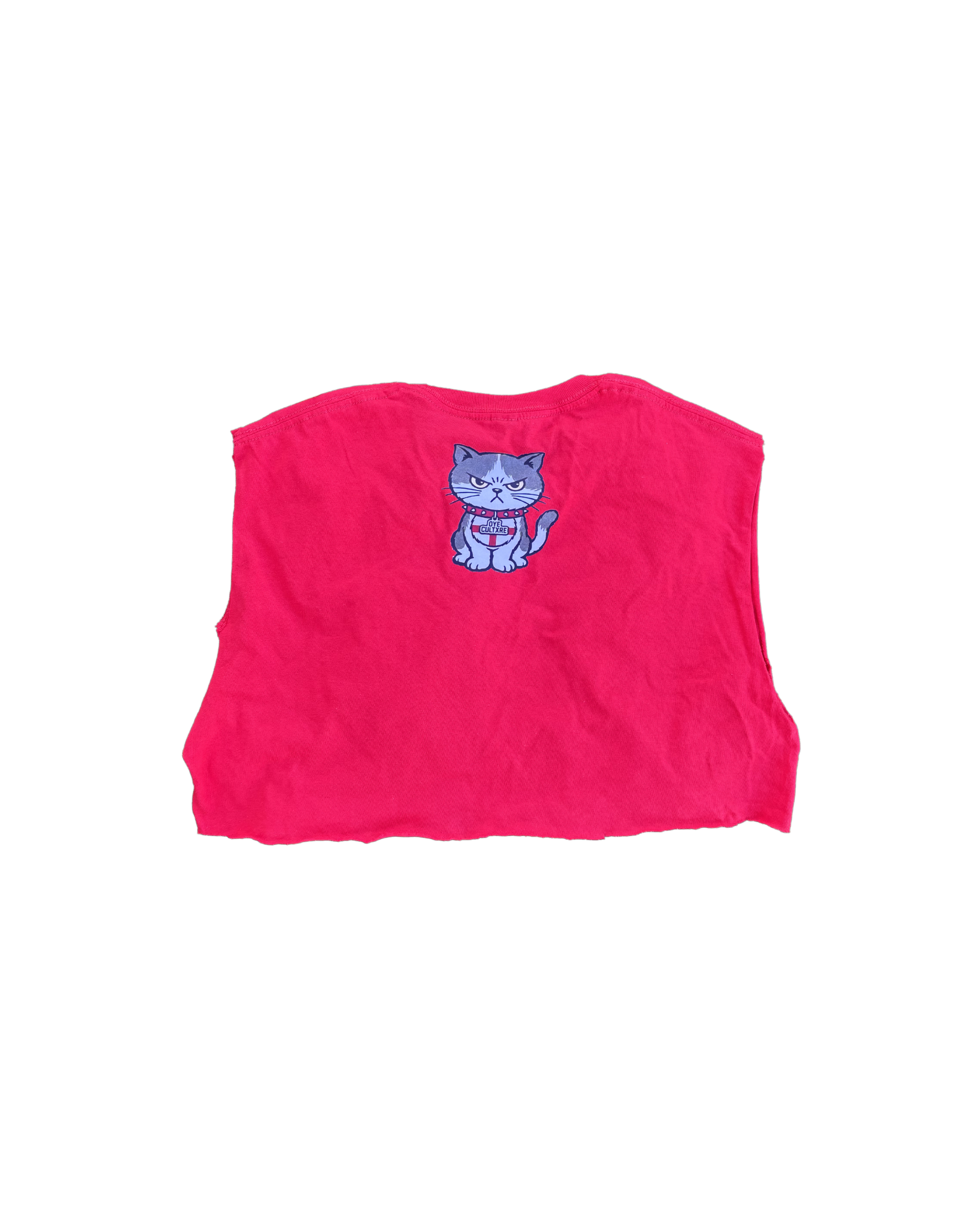 OYE REWORKED FC™ RED TEE CROPPED