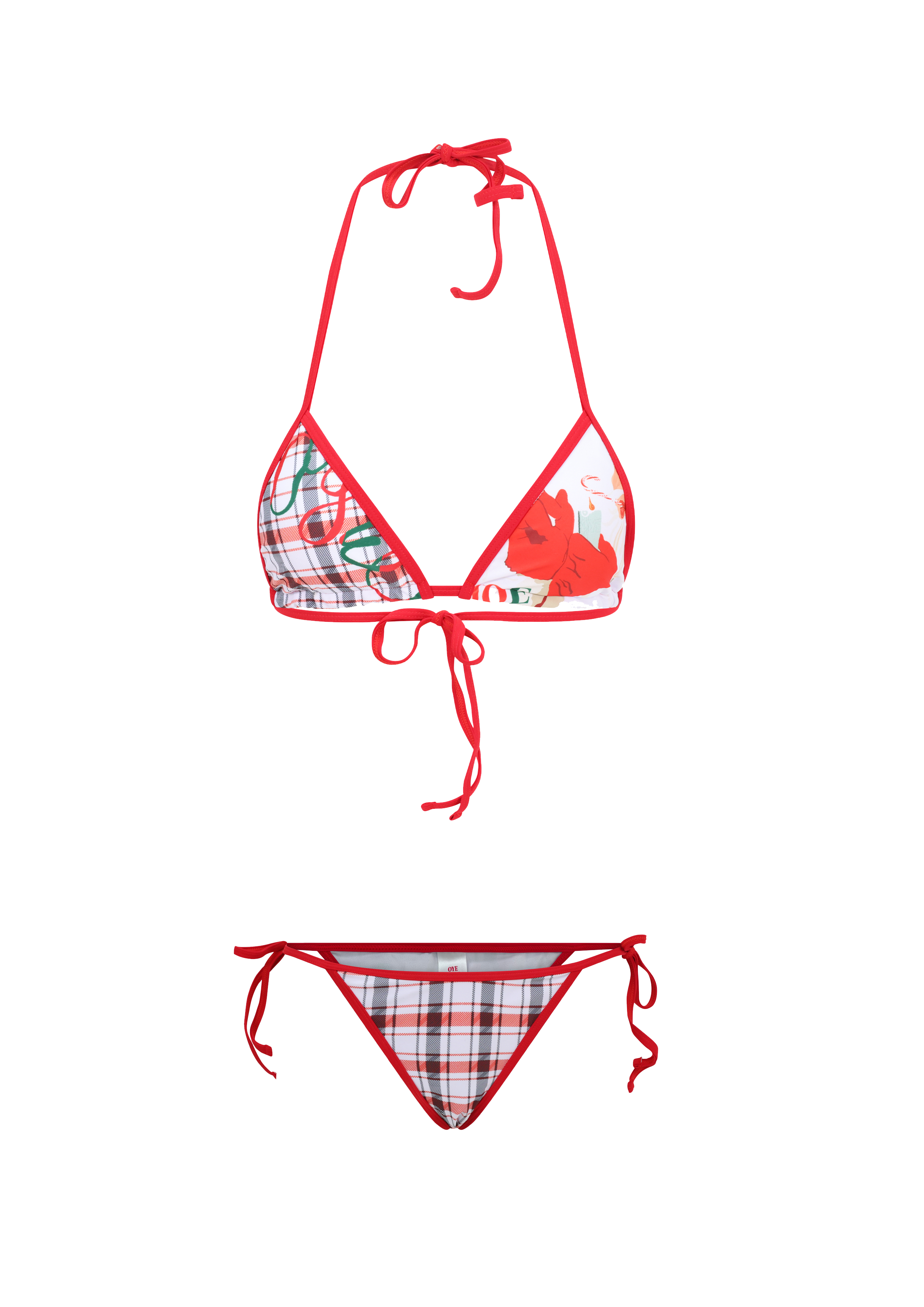 ST NICK XMAS BIKINI (Brazilian Set )
