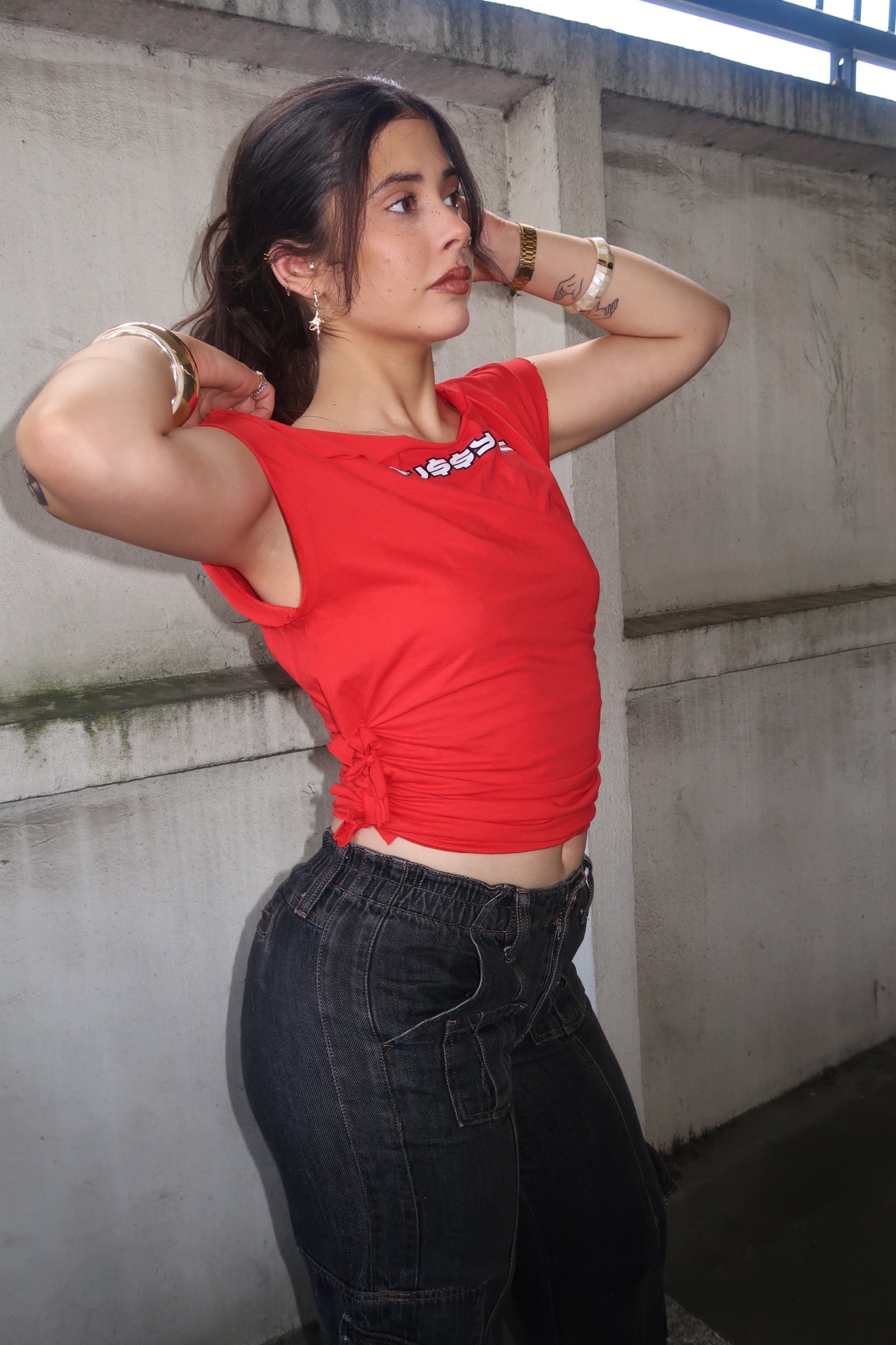 OYE REWORKED FC™ RED TEE TIE