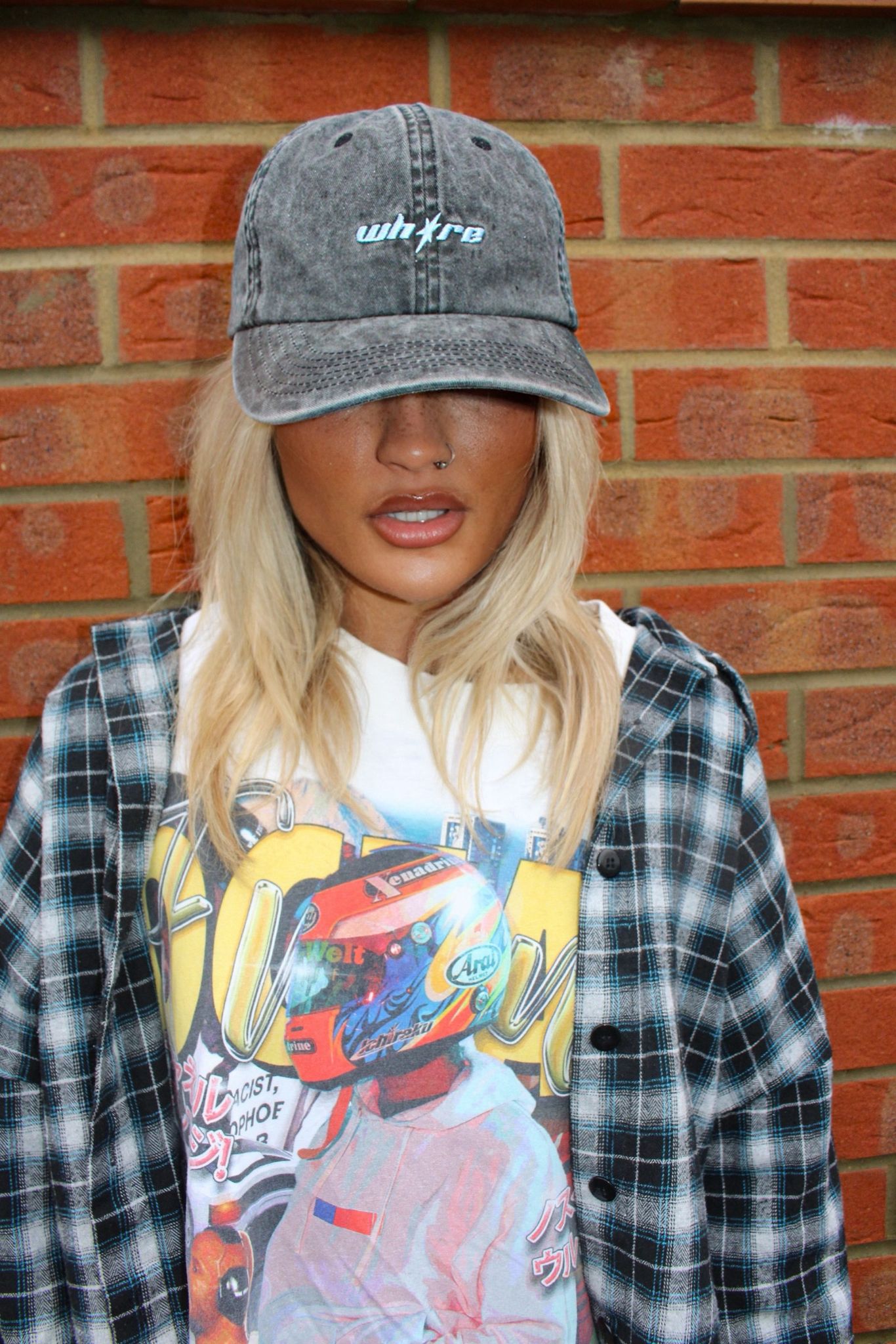 CHARCOAL VINTAGE CAP