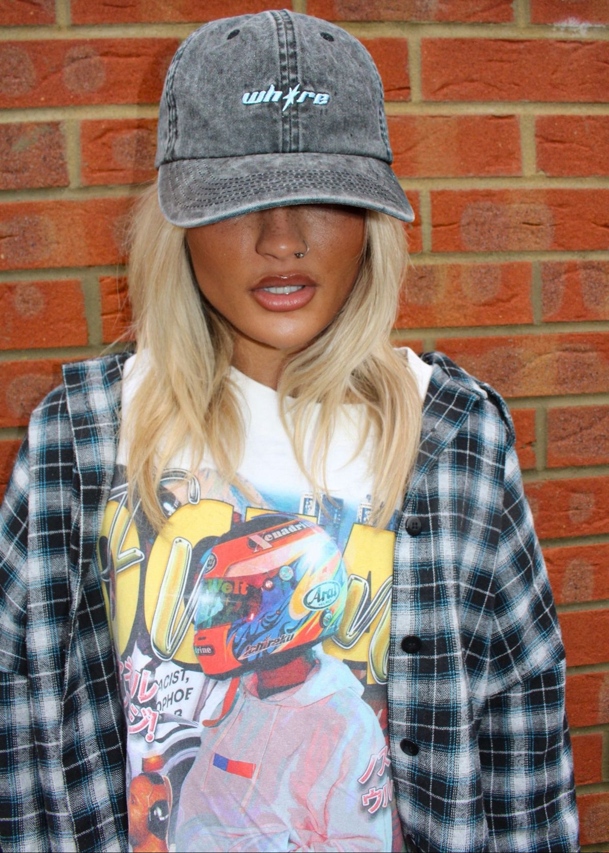 CHARCOAL VINTAGE CAP
