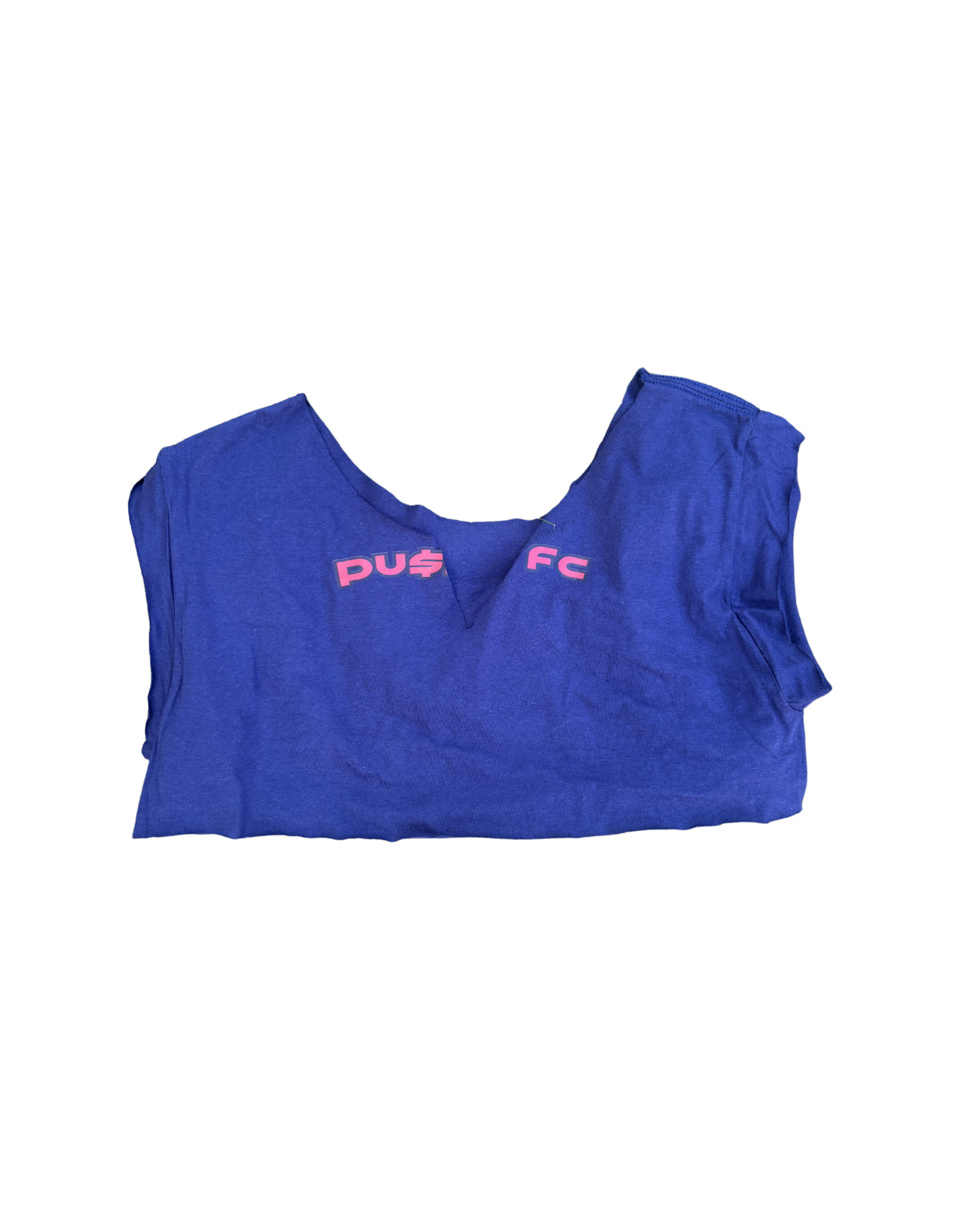 OYE REWORKED FC™ NAVY TEE CROPPED