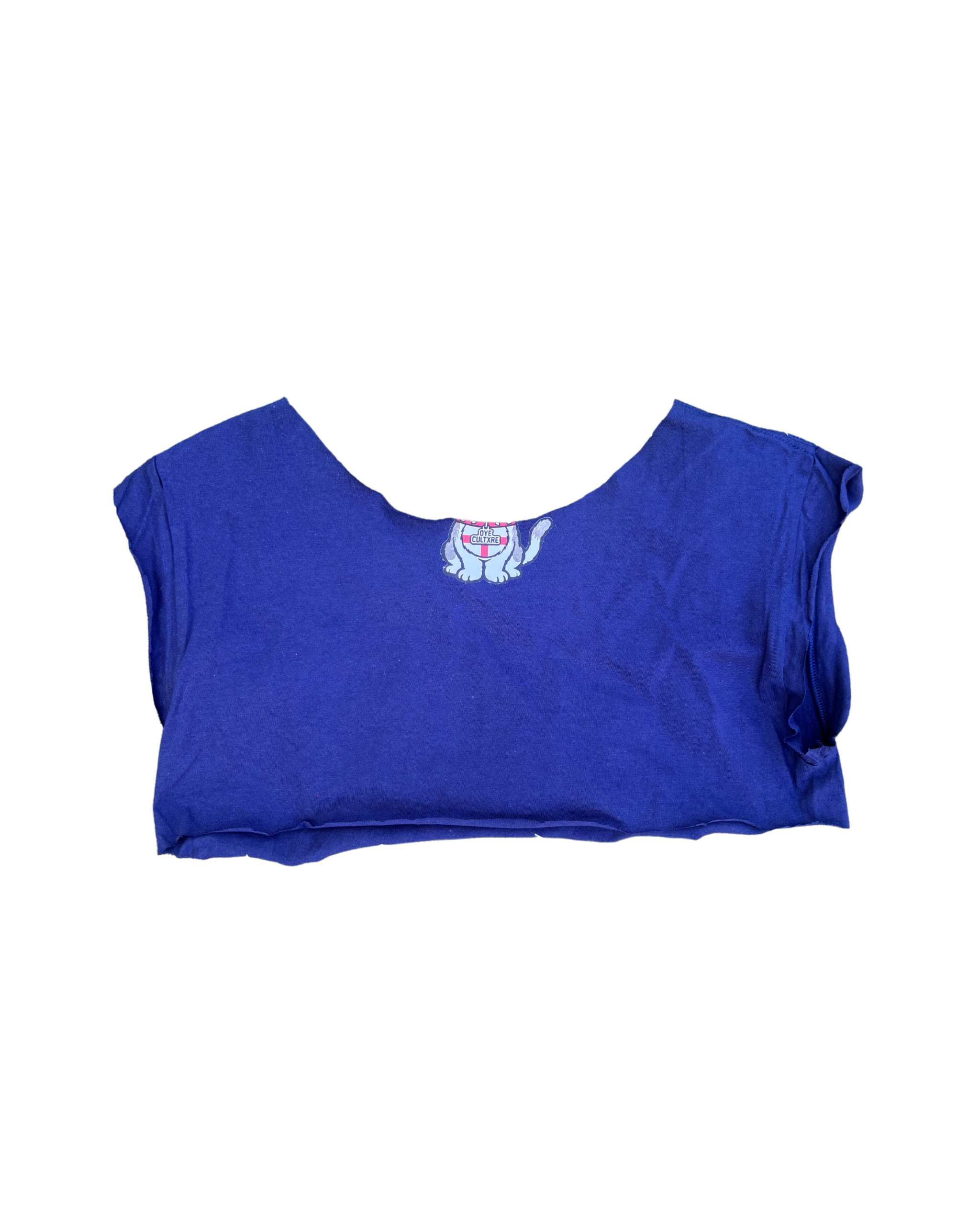OYE REWORKED FC™ NAVY TEE CROPPED
