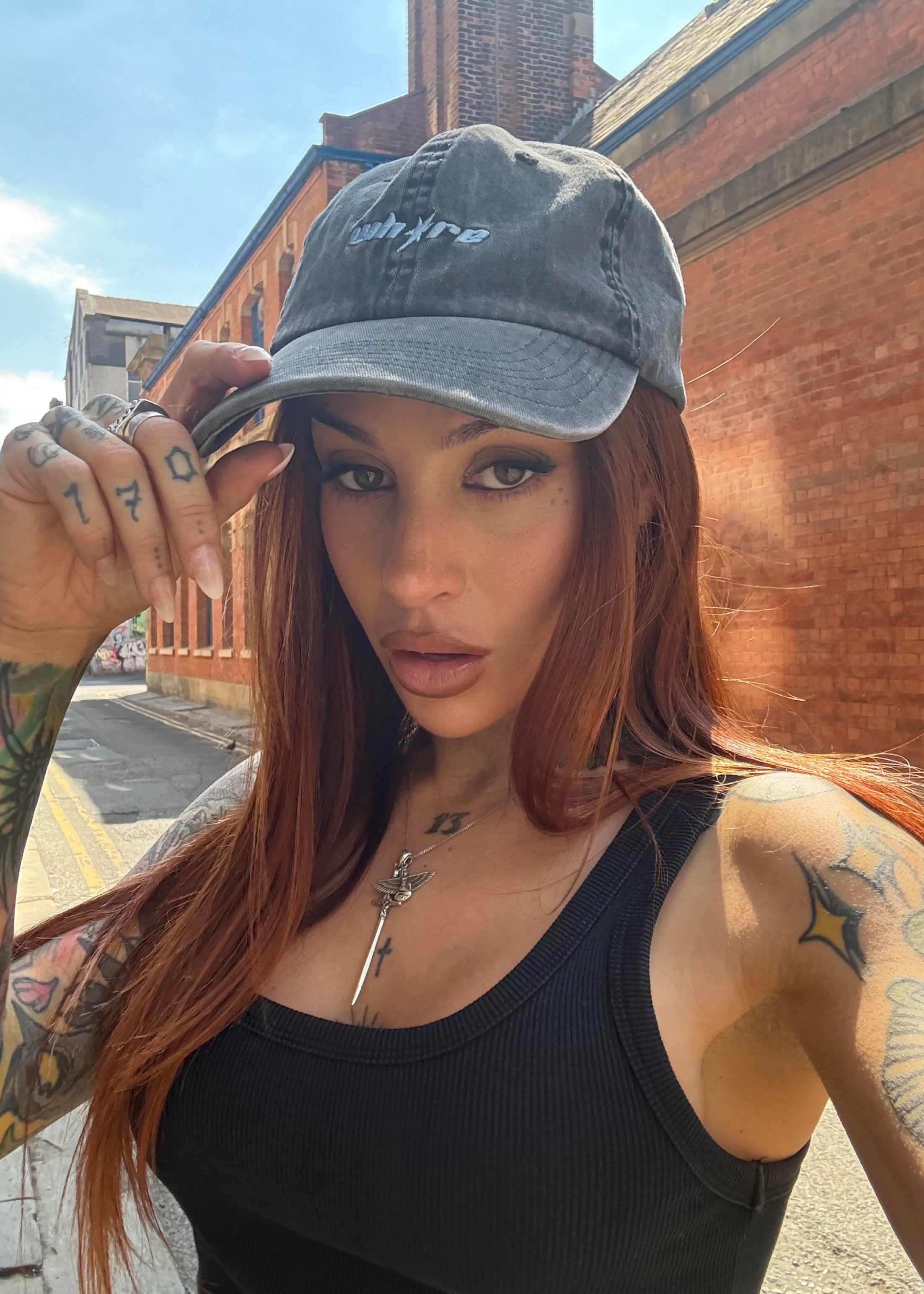CHARCOAL VINTAGE CAP